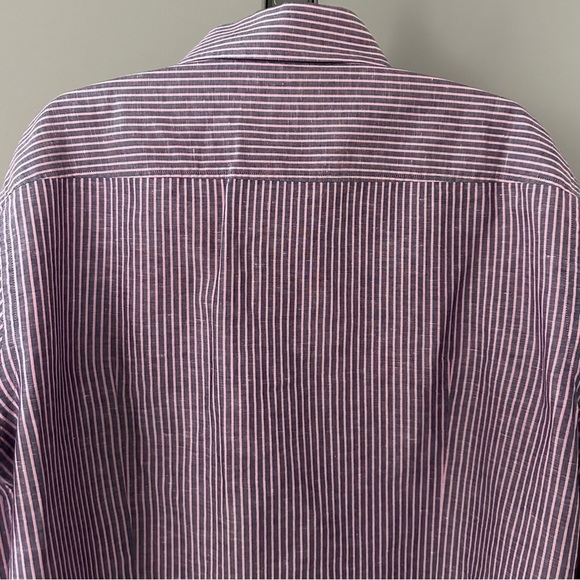 Boss Slim Fit Stripe Shirt - Picture 6 of 10